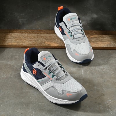 BIRDE Premium Stylish Look Soft Comfortable Regular Wear Walking Shoes For Men Walking Shoes For Men(Grey)
