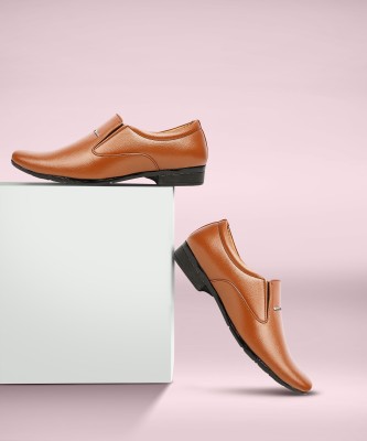 Zixer Corporate I Office Formal shoes Slip On For Men(Tan)