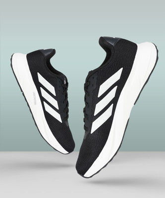 ADIDAS LightRun Zoomer Running Shoes For Men(Black , 10)