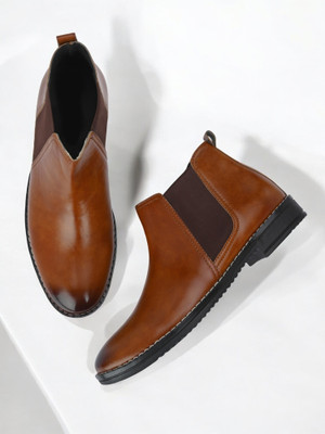 Roadster Anglo -1 Chelsea Boots For Men(Tan , 6)