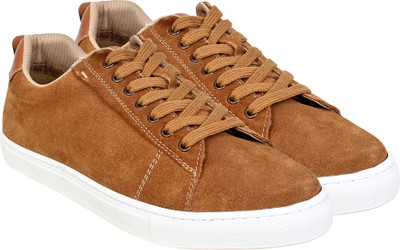 HX London casual shoes Sneakers For Men(Camel , 11)