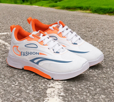 HOTSTYLE Running Shoes For Men(Orange , 7)