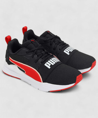 PUMA Puma Wired Run Pure Sneakers For Men(Black, Red , 6)