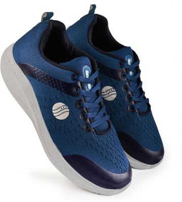 action Sonik02 Running Shoes For Men(Blue, Silver , 8)