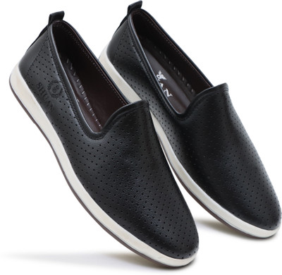 SHUAN Espadrilles For Men(Black , 10)