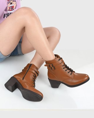 MISEEN Boots For Women(Tan)