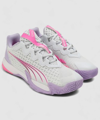 PUMA NOVA Elite Tennis Shoes For Women(Grey , 7)