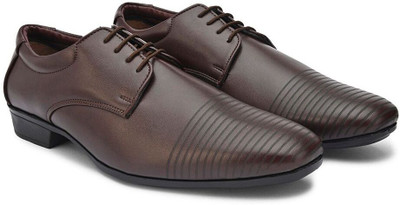 INVICTUS Derby For Men(Brown , 8)