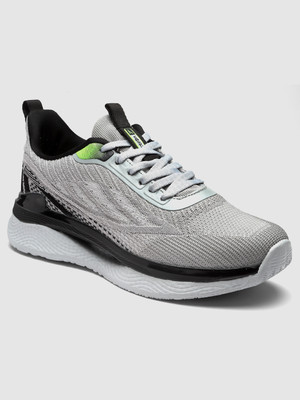action Action BULLET 202 Ultra Comfort Cushioned Running Running Shoes For Men(Silver, Grey , 10)