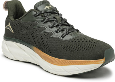 JQR ATLANTA Running Shoes For Men(Olive , 8)