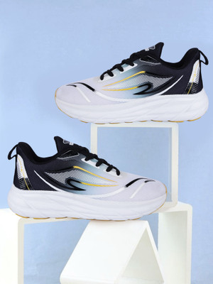 LANCER EAGLE-20WHT-BLK Running Shoes For Men(White , 8)
