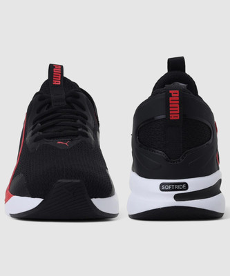PUMA SOFTRIDE RIFT TECH Walking Shoes For Men(Black , 8)