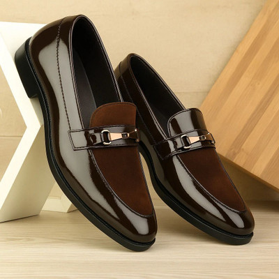 Von kiraro Casual Loafers Loafers For Men Loafers For Men(Brown , 6)