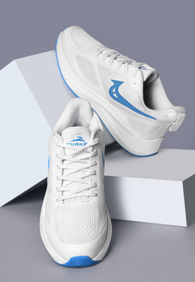 TURNX A9 B S8 Turnx lightweight Gym Training Running comfortable sports Running Shoes For Men(Off White , 8)