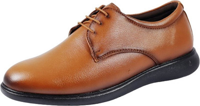 Orthofit FLY-01 Corporate Casuals For Men(Tan, Brown , 8)