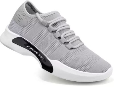 LNT FASHION Men Running Shoes (Grey) Running Shoes For Men(Grey , 8)