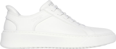 Skechers Mens COURT BREAK - DOUBLE VENTED White Casual Sneakers For Men(White , 11)