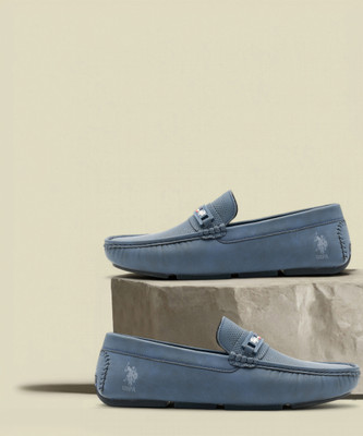 U.S. POLO ASSN. BARNES 4.0 Loafers For Men(Navy , 6)