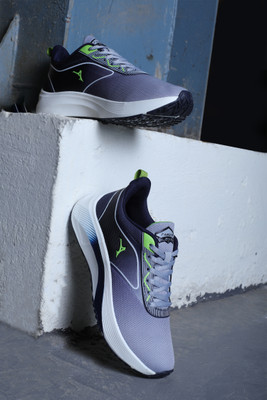 Abros INTER CEPTOR-5 Running Shoes For Men(Grey , 7)