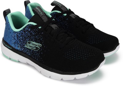 Skechers FLEX APPEAL 3.0-SHE'S ICONIC Running Shoes For Women(Black)