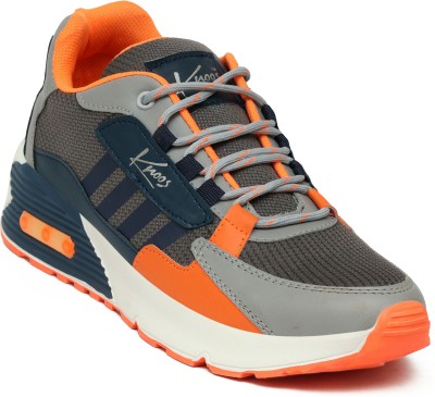 Knoos Running Shoes For Men(Grey , 6)