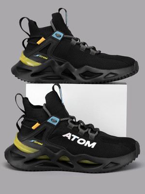 ATOM Sneakers For Men(Black , 8)