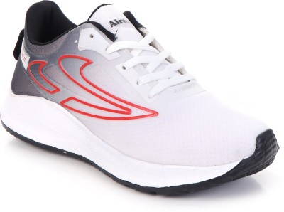 AIRCON HYBRID-6 Sports Running Walking Gym Workout Casual Shoes For Men Casuals For Men(White, Black, Red , 9)