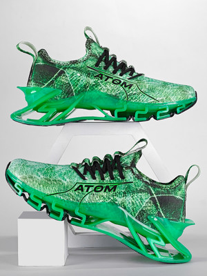 ATOM Spring Edge Alpha 2 Sneakers For Men(Green , 10)