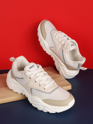 HRX by Hrithik Roshan Walking Shoes For Women(Beige , 3)