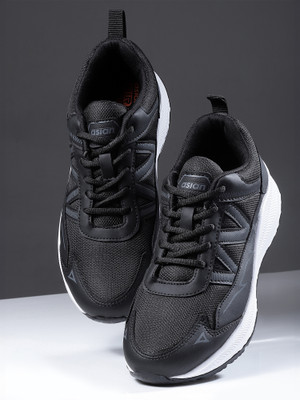 asian Turbo-06 Gym,Sports,Walking,Stylissh With Extra Comfort Running Shoes For Men(Black, Grey , 10)