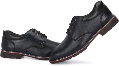 KATENIA Leather Formal Lace Up For Men(Black)