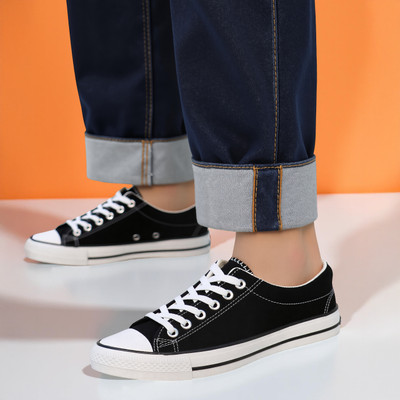 TRENDUTY SuperStar Lightweight,Cushioned Insole, Padded Neck casual Sneaker for Men Sneakers For Men(Black , 6)