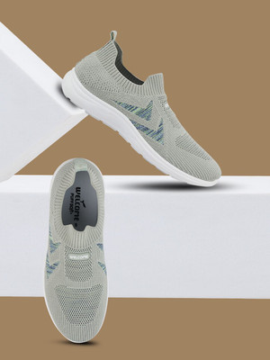 WELCOME Stylish & Comfortable Breathable Walking Casual Perfect for Outdoor Wear Slip On Sneakers For Women(Green , 8)