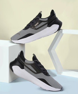 PUMA Softride Symmetry Running Shoes For Men(Black , 10)