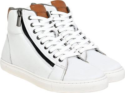 HX London boots Sneakers For Men(White , 9)