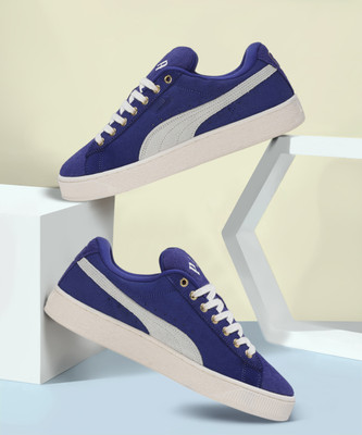 PUMA Suede XL Play.Paris. Casuals For Men(Blue , 6)