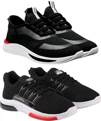 ELASA TY-SHARK BLACK_RUNFREE BLACK Outdoors For Men(Black , 9)