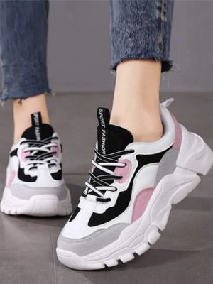 Shozie Stylish Sneakers Shoes for Women And Girls Sneakers For Women(Multicolor , 3)