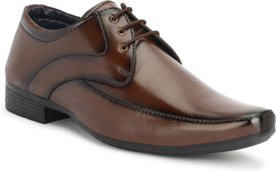 Wtrizak Men Slip-On Formals, Office Wear, Dress Up Shoes Lace Up For Men(Black , 10)