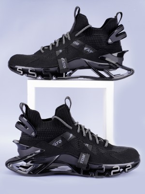 ATOM Spring Edge Alpha 2 Sneakers For Men(Black)