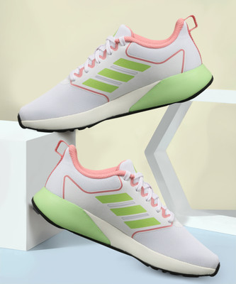ADIDAS Dash-Run W Running Shoes For Women(White , 6)
