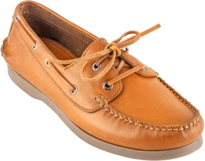 TZARO Boat Shoes For Men(Tan , 9)