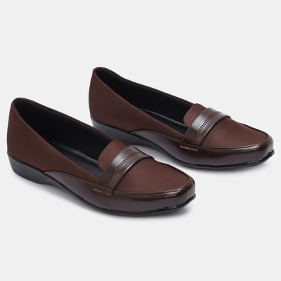 sawadi Stylish Casual Formal Comfortable Flat Bellies For office & Occasions Bellies Bellies For Women(Brown , 7)