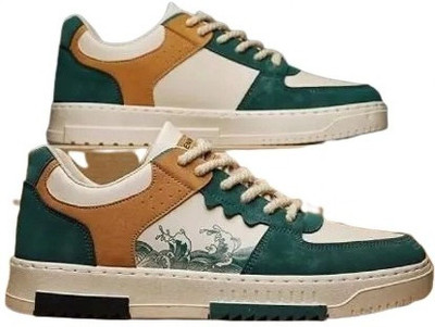 Gouri Canvas Shoes For Men(Green , 10)