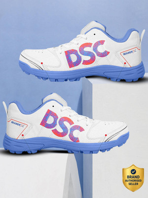 DSC Beamer X Cricket Shoes For Men(Blue , 11)