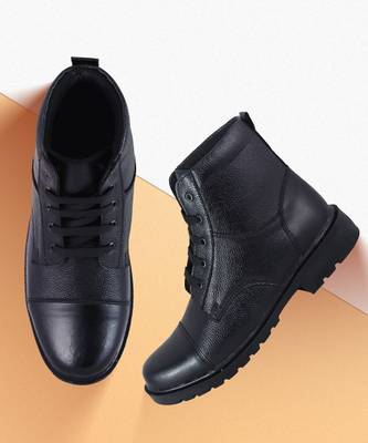PERFECT ARMY NCC SHOES FOR POLICE AND HOMEGUARD Lace Up For Men
