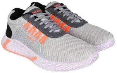 Jut Fire Training & Gym Shoes For Men(Orange, Grey , 6)