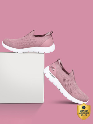 Skechers SUMMITS Walking Shoes For Women(Pink , 5)