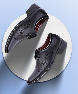 aadi NEW LOOK FORMAL BROGUES Derby For Men(Black , 10 UK/India)