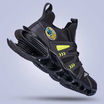 ATOM Spring Edge Alpha 1 Sneakers For Men(Black , 9)